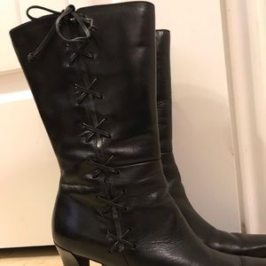Anne Klein Leather Boots